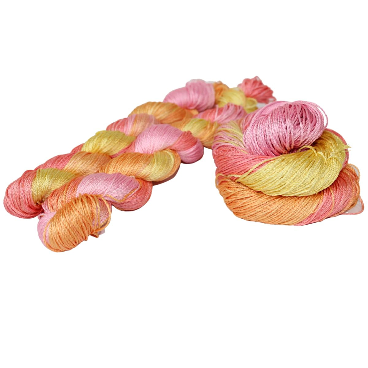 Knitsilk 3 Ply 100% Mulberry Silk Lace Weight Yarn | Perfect for Knitting & Crocheting and Weaving | Fine Quality Silk Yarn for Luxurious Creating Projects.(50 Grams – 260 Yards, Hyacinth)(Pack of 3)