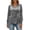 Grey, variant on Womens T Shirts, Elegant Plus Size Satin Blouse Long Sleeve Shirt For Fashion Designer Tunic Top Blue S