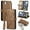Brown, variant on Allytechgroup for iPhone 16e Case with Cards Holder, RFID Blocking PU Leather Wallet Case Support Wireless Charging Shockproof Full Body Protective for iPhone 16e, Brown