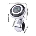 thumbnail image 3 of CxhicLuv Car Steering Knob, Auto Booster, 360° Rotating Alloy Bearing, Steering Accessories, Easy Turning & Maneuverability for Drivers, Reversing Enthusiasts, 3 of 7