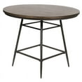 thumbnail image 2 of Haliana 3-Piece Weathered Gray Wood Top Counter Height Dining Table Set, 2 of 14