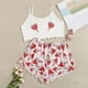 thumbnail image 1 of MKLEKYY conjunto de Pijama Corto para Mujer, Camisola, Lencería, Top y Pantalones Cortos con Estampado de Lechuga, 1 of 3