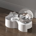thumbnail image 4 of Fuente de agua para gatos, bebedero para gatitos, 2 modos, cascada, silenciosa, inteligente, transparente Versión de sensor inteligente, 4 of 9