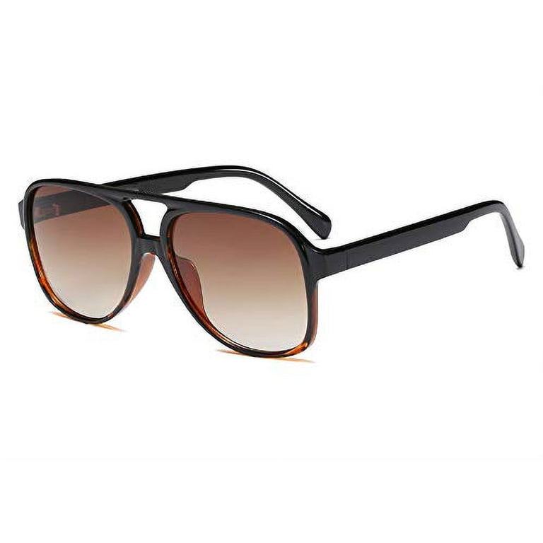 Vintage Retro 70s Sunglasses for Women Classic Large Squared  display picture 3