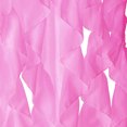 thumbnail image 2 of Diamond Home Cascade Shabby Chic Sheer Ruffled Waterfall Pink Solid Vertical Ruffles Curtain, 50" x 95" (2 Panels ), 2 of 2