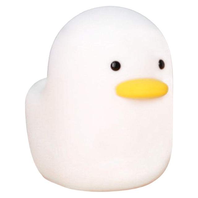 Lovely Duck Night Light Lámpara de grifo de atmósfera de mesa de guardería