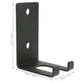 thumbnail image 2 of UPOUART 1 Set of Wall Mounted Weights Rack Steel Black for Fitness Accessories, 2 of 6