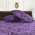 thumbnail image 3 of Lux Decor Collection Draps - draps 4 Pcs Simple TG - Draps en Microfibre Brossée 1800 Fils, 3 of 5