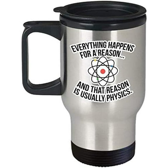 for Best Always Physics Cup (Travel) 16z Science Physics Gag Merchandise Accessories Shirt Sticker Decal Art Decor Essential Funny Mom Coffee Mug Gift 14 oz