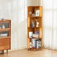 thumbnail image 6 of Corner Bookcase A-Shaped Display Bookshelf Multifunctional Storage Display, 6 of 17