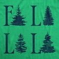thumbnail image 2 of Mens Fa La La La T Shirt Funny Xmas Carol Tree Tee for Guys Graphic Tees, 2 of 7