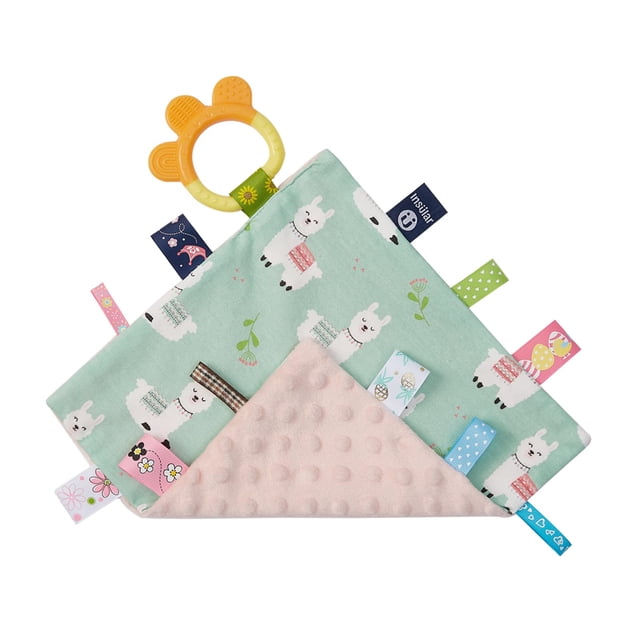 Blanket Upalupa Alpaca Security, peluche para bebés, 25 x 25 cm
