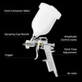 Deli Spray Gun Gravity Feed, 600CC Capacity, with 1.5mm Nozzle