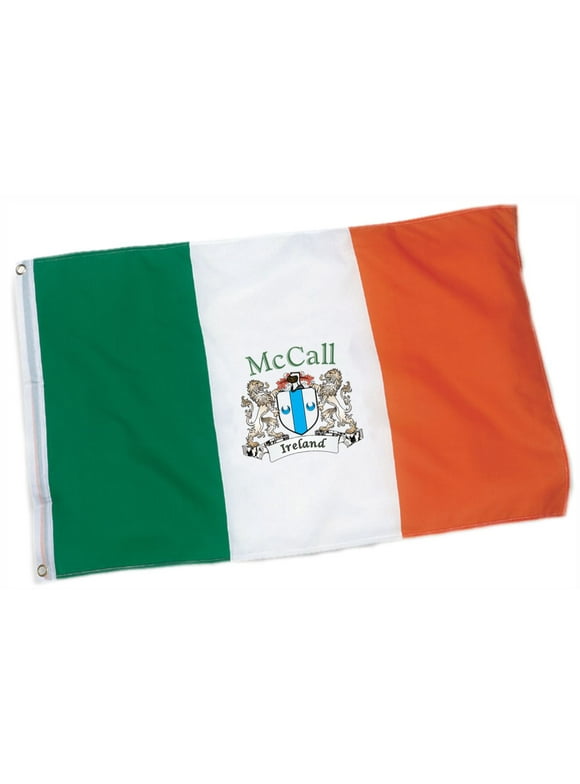 McCall Irish Coat of Arms Heavy Duty Outdoor Ireland Flag - 2'x3'