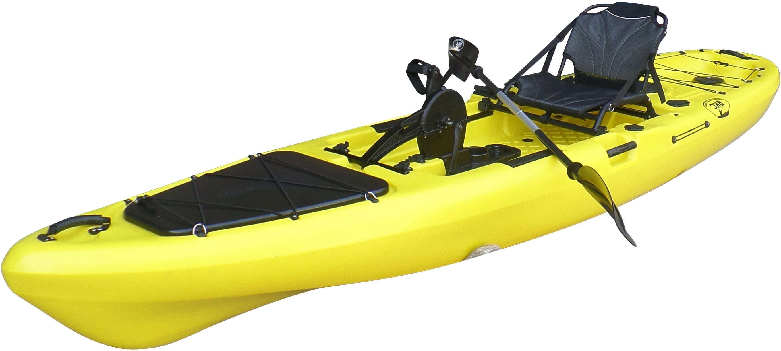 BKC PK13 13' Pedal Drive Fishing Kayak W/ Rudder System
