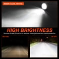 thumbnail image 5 of For ACURA ILX 2013-2018 Front Bumper LED Super White Fog Lights Lamps 2pcs, 5 of 12