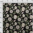thumbnail image 2 of oneOone Cotton Jersey Black Fabric Mandala & Floral Diy Clothing Quilting Fabric Print Fabric By Yard 58 Inch Wide, 2 of 4