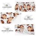 thumbnail image 2 of ALAZA Cute Monkey Sleeping Women's Pajama Lounge Shorts Bottoms Sleep Short M, 2 of 7