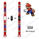 thumbnail image 1 of Super Mario Bros Series LED Reloj digital Pulsera electrónica para niños Pulsera colorida Figura de anime fresca Regalos de cumpleaños de Navidad Moda zhangmengya LED, 1 of 2