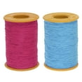 thumbnail image 1 of Uxcell 2pcs Elastic Sewing Thread 547 Yards 0.5mm Thickness Sewing Thread for Hand Sewing, Rose Red & Sky Blue, 1 of 6