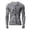 Light Gray, variant on Men's Long Sleeve Graphic Tee for Everyday Streetwear and Allseason Comfort - Casual Daily Top in Modern