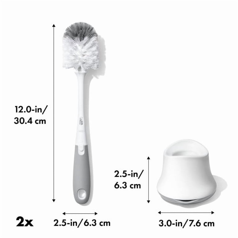 OXO Tot Bottle Brush 2-Piece Set with Stand photo 2