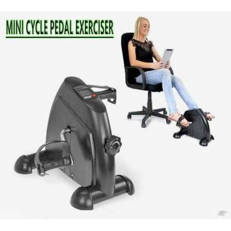 Pedal Exerciser,Portable Medical Exercise Peddler Low Impact,Small Exercise Bike for Under Your Office Desk ,Designed for Either Hands or (Best Small Stationary Bike)