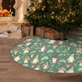thumbnail image 5 of Defioc Mushrooms Gnome for Christmas Tree Skirt Snowman Xmas Tree Skirt Farmhouse Christmas Decorations Tree Mat for Holiday Party Decor-30", 5 of 6