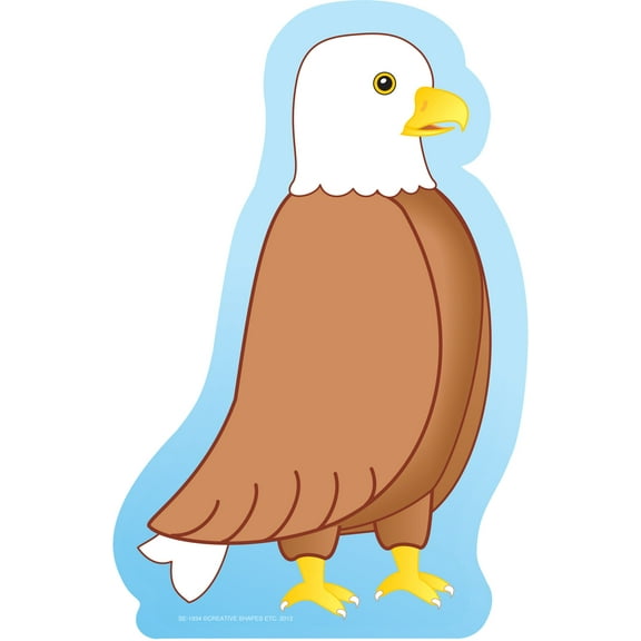 SHAPES ETC.  Notepad - Eagle