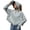 Gray, variant on Women's Sun Protective Jacket Full Zip UPF 50+ UV Sun Protection Clothing Lightweight Long Sleeve Hoodie Sun Shirt Coffee