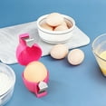 thumbnail image 4 of Egg Cracker Separator, Boiled Egg Peeler Tool for Hard Boiled Eggs Upgraded, 2026 Multifunctional Stainless Steel Egg Cracker for Easy One-Handed Egg Cracking and Removal in the Kitchen, 4 of 6