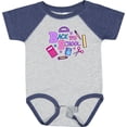 thumbnail image 3 of Inktastic Back to School with School Supplies Girls Baby Bodysuit, 3 of 5