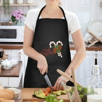 Christmas Holiday Chef Kitchen Apron - Canes Custom Apron for Women
