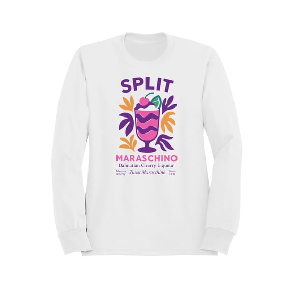 Split Maraschino Cherry Liqueur Art Women's Sweatshirt