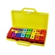 thumbnail image 3 of Xilófono con mazos, juguete Musical colorido para niños y niñas, aprendizaje de 8 notas, xilófono Glockenspiel, regalos del Día de San Valentín, 3 of 9