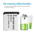 thumbnail image 2 of 3.7V 1200MAH Rechargeable Li-ion Battery Digital Camera Replacement Battery Pack Suitable For Nikon EN-EL19 Camera, 2 of 6