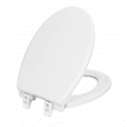 thumbnail image 7 of Easlet White Elongated Magnetic Quick Release Toilet Seat, 7 of 7