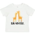 thumbnail image 3 of Inktastic Big Sister Announcement Girls Giraffe Girls Toddler T-Shirt, 3 of 5