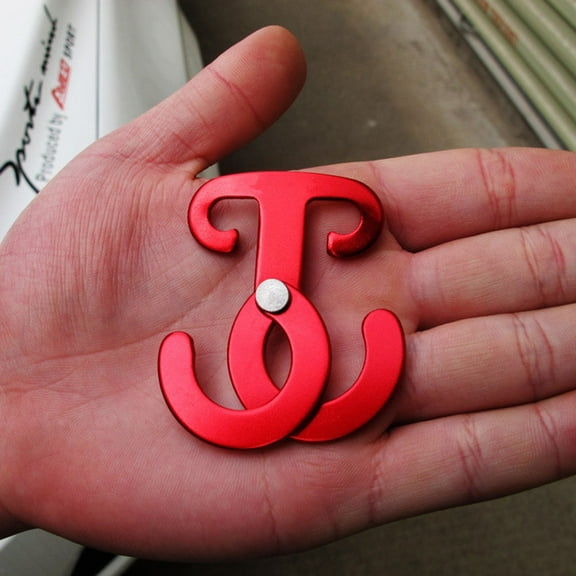 COMPUKAS Rope Tightener 4Pcs Tent Peg Aluminum Guyline Cord Adjuster Red for Outdoor Activities