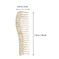 thumbnail image 3 of Miangastore 3pcs Hairdressing Comb Disc Comb Hairdressing Tool Home Hair Salon Comb, 3 of 8