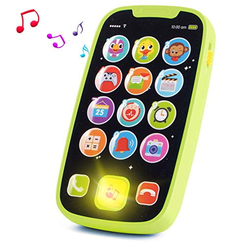 HISTOYE Baby Toys Phone for 1 + Year Old , Sing and Count Toy Cell