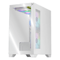 thumbnail image 2 of Gabinete XTREME PC GAMING Crystal Hive Mini Torre 5 Fan ARGB Blanco CXT3600WT, 2 of 6