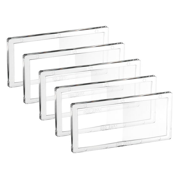 Unique Bargains Magnification Welding Lens 1.0/1.5/2.0/2.5/3.0 Diopter 2x4.25' PC Magnifying Lens, 5 Pack