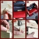 thumbnail image 2 of Localizador de agujeros oblicuos portátil en aleación de aluminio, ajustable de 0 a 90°, con 4 casquillos de taladro, ideal para uniones de madera y perforaciones precisas, disponible en varios, 2 of 6