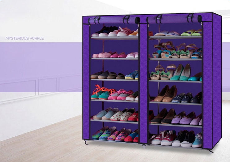 Purple shoe rack new arrivals