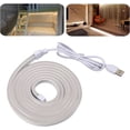 thumbnail image 4 of SIABC-LED Neon Rope Lights, Waterproof White Light Neon LED Strip Lights, Plug and Play, Gentle Illumination, USB DIY Flexible Silicone Light for Bedroom, 4 of 4