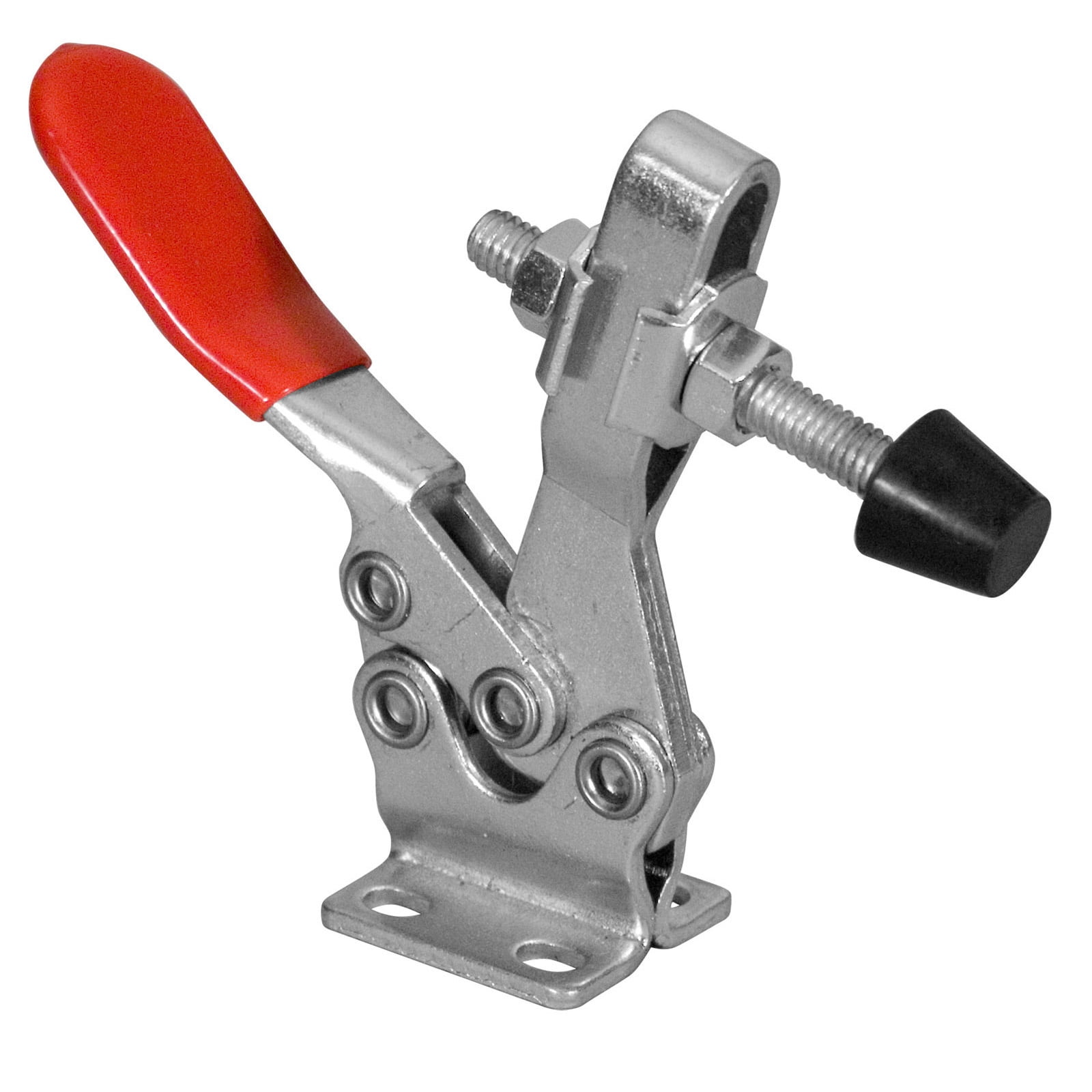 POWERTEC 20301 Quick Release Horizontal Toggle Clamp w Rubber Pressure