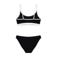 thumbnail image 2 of TaTaai Women Athletic Sports Bikini Set Full Coverage High Support Swimwear With Adjustable Straps Two Piece Bathing Suit Quick Dry Lightweight Beach Vacation Wear Gift, 2 of 5