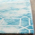 thumbnail image 4 of Safavieh Dip Dyed Green Contemporary Rug - Round 7', 4 of 4
