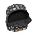 thumbnail image 6 of FORMRS Kids School Backpack with Front Zippered Pocket 12" Student Travel Daypack, Square Harmony, 6 of 6